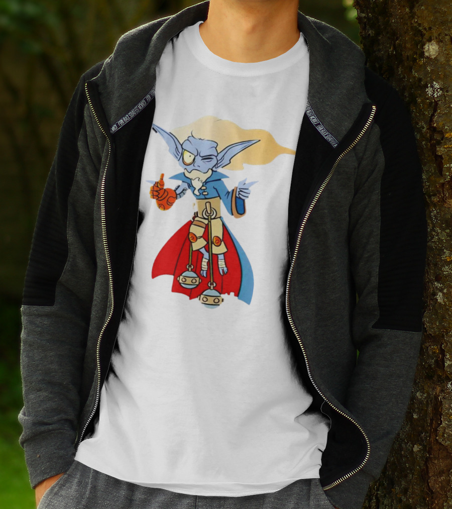 Gol Acheron Character From Jak And Daxter Franchise T-Shirt