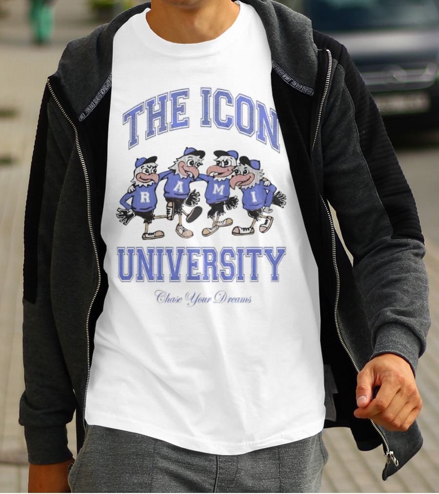 THE ICON UNIVERSITY RAMI Chase Your Dreams T-Shirt