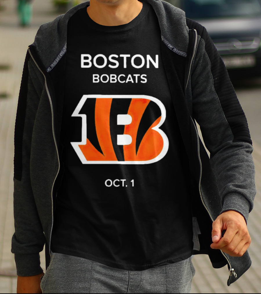 Boston Bobcats Oct. 1 Bengals T-Shirt