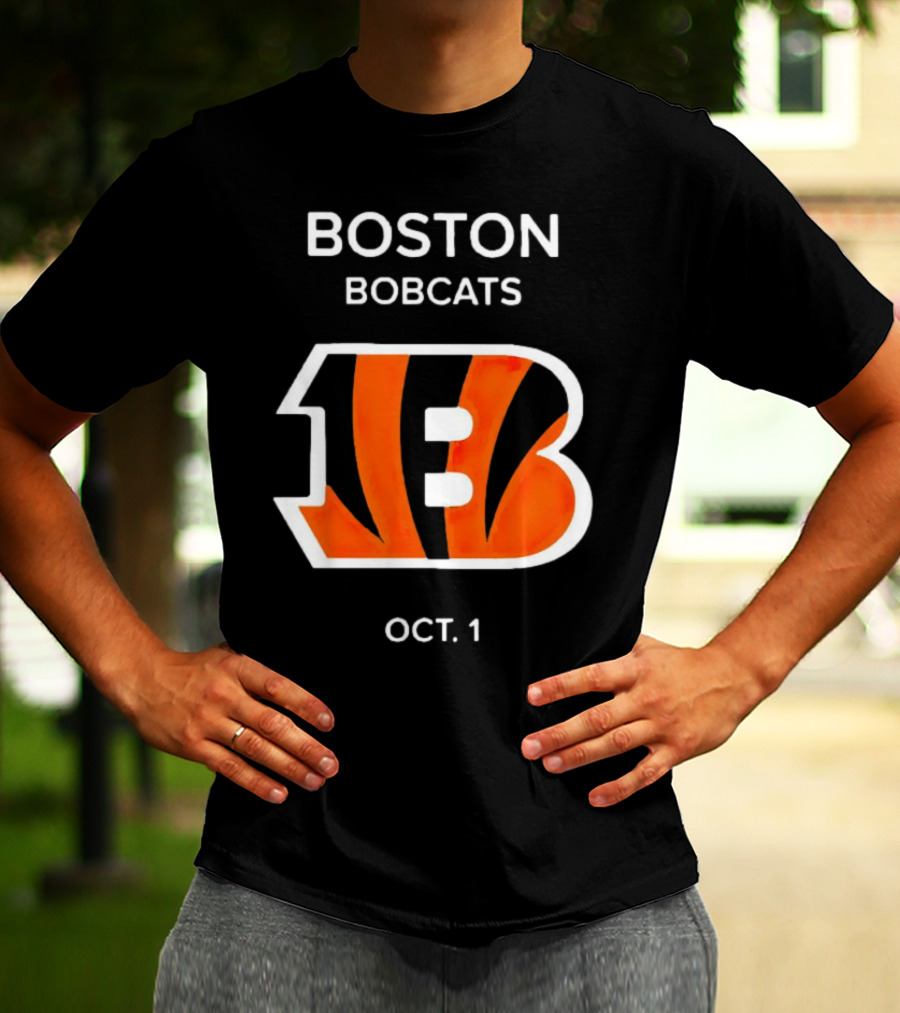 Boston Bobcats Oct. 1 Bengals T-Shirt