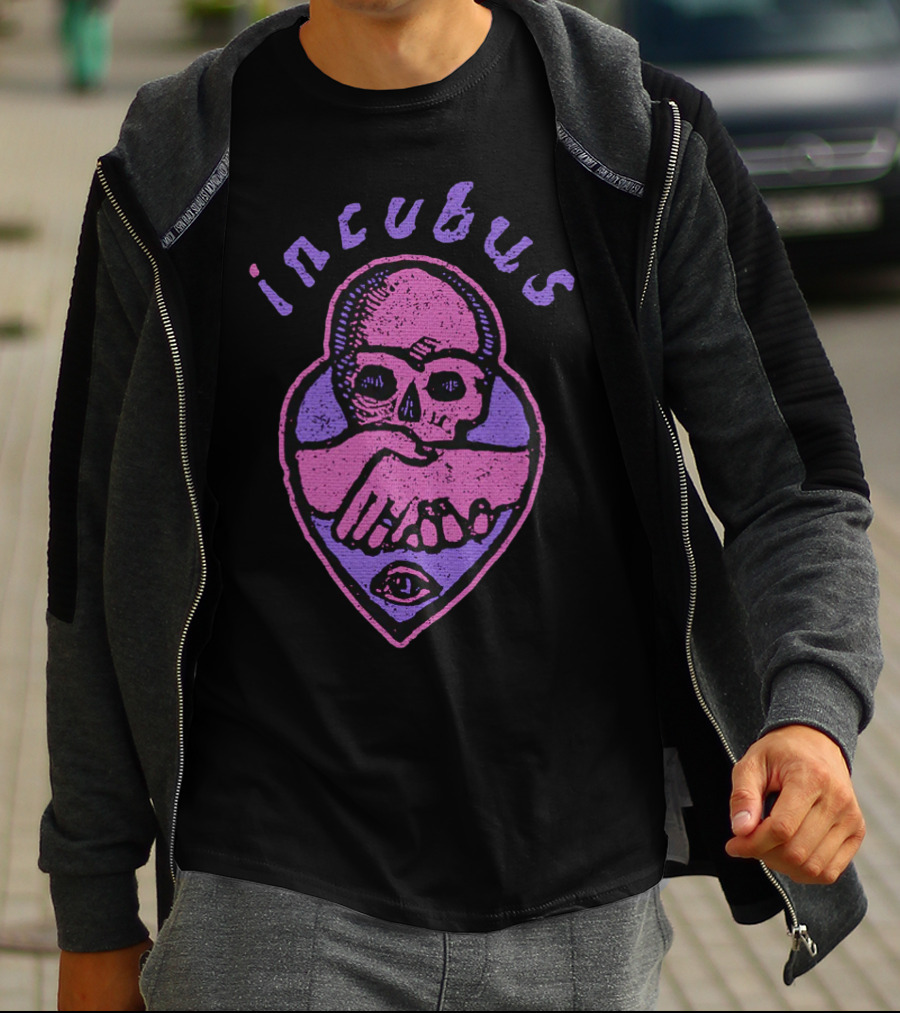 Incubus Skull Handshake T-Shirt