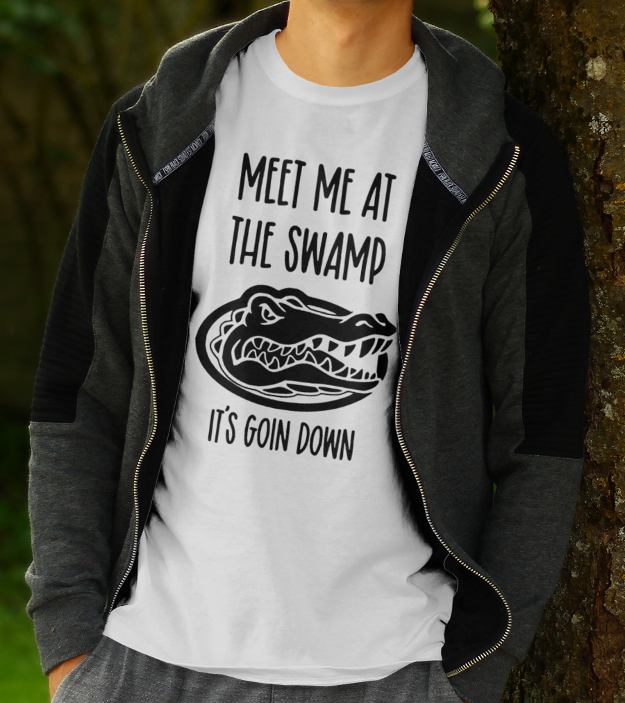 Meet Me At The Swamp It's Goin Down Florida Gator T-Shirt