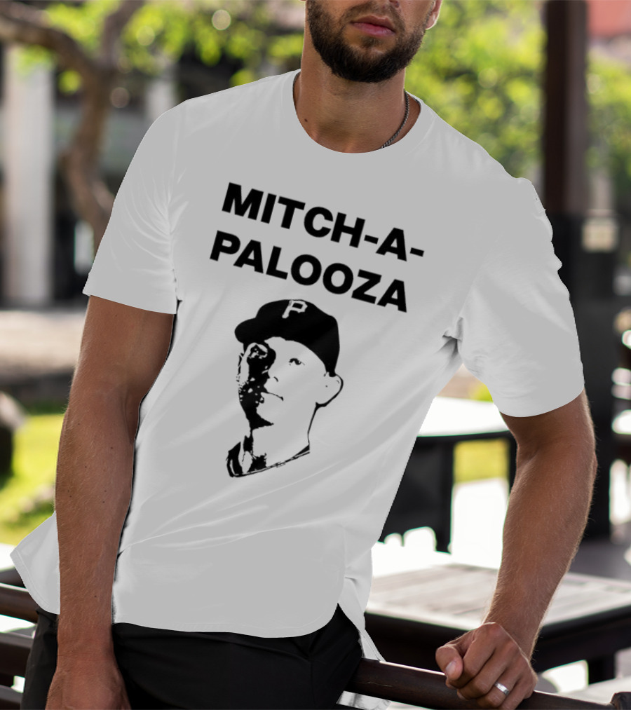 Mitch-a-Palooza P Baseball T-Shirt