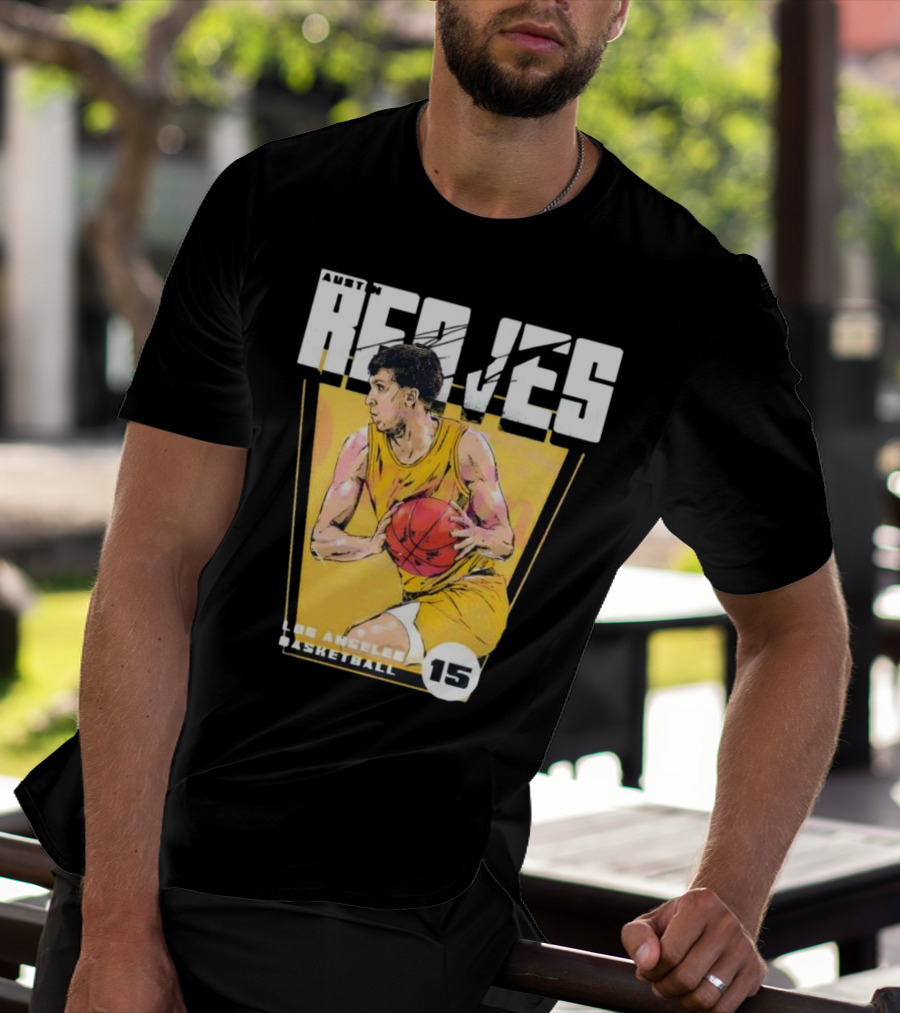 Austin Reaves Los Angeles Basketball 15 T-Shirt