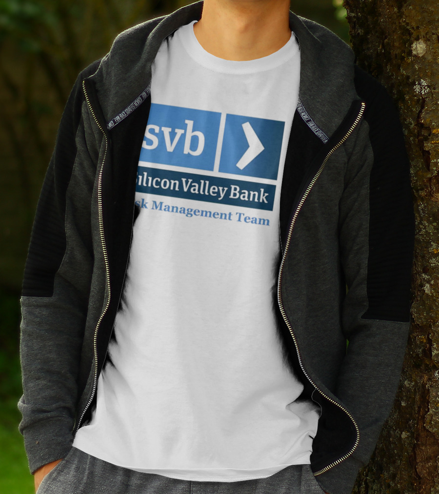 SVB Silicon Valley Bank Risk Management Team T-Shirt