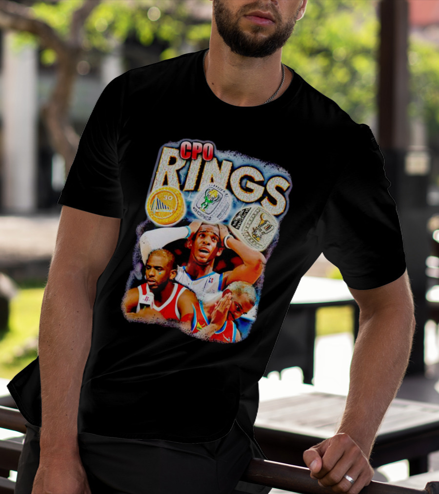 CPO Rings NBA Basketball Champion Dreams And Legacy T-Shirt
