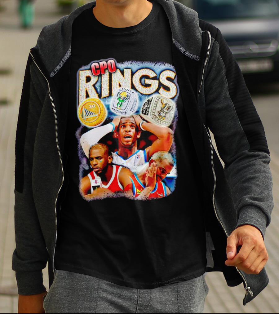 CPO Rings NBA Basketball Champion Dreams And Legacy T-Shirt