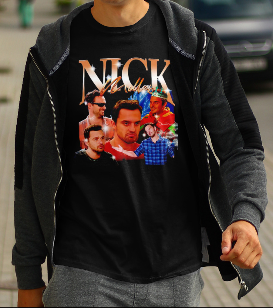 Nick Miller 90s Collage T-Shirt