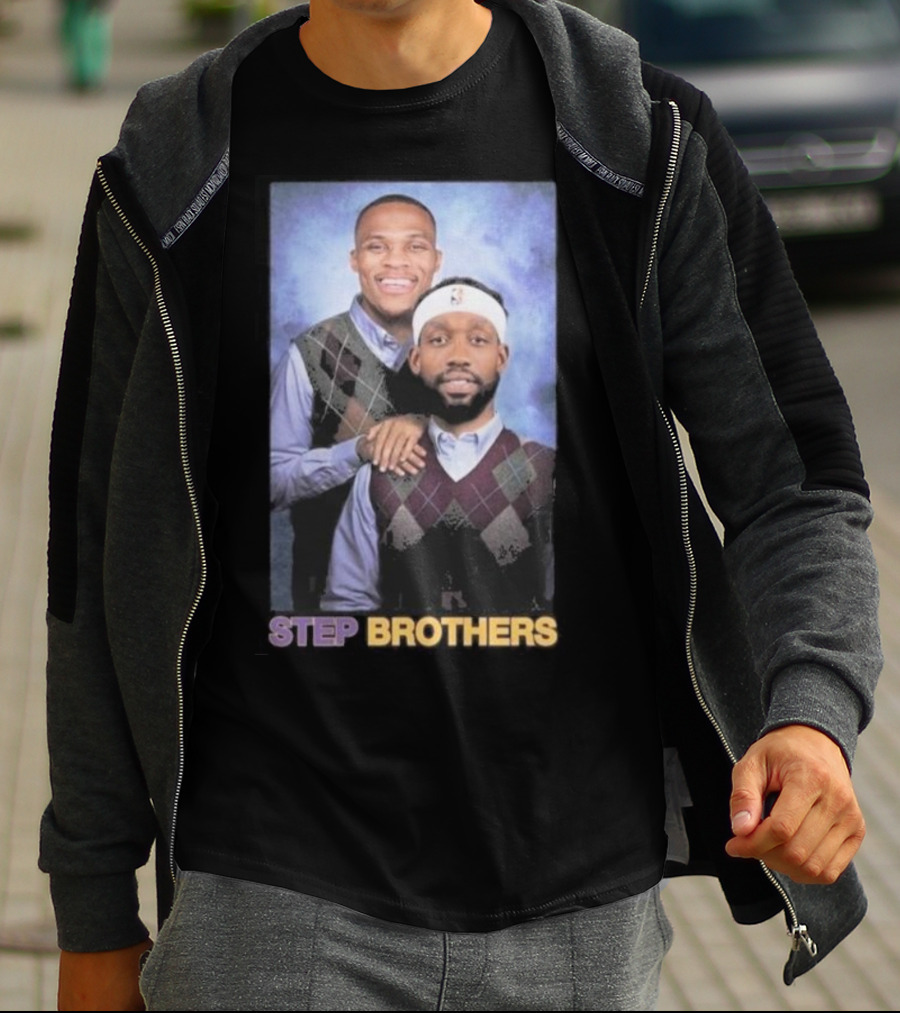 Lakers Westbrook Beverly Step Brothers T-Shirt
