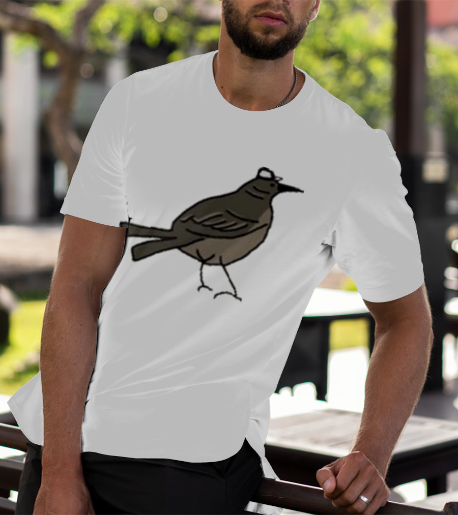 Dallas Stars Mr. Mockingbird Victory Green Bird T-Shirt