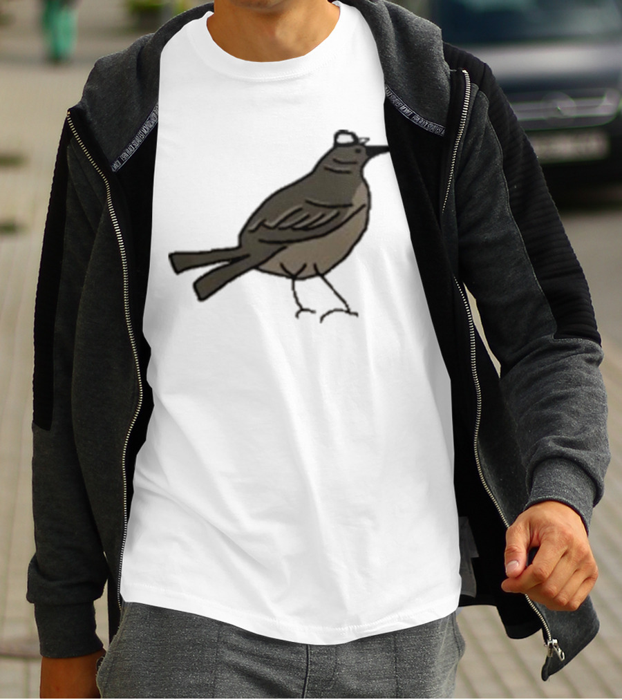 Dallas Stars Mr. Mockingbird Victory Green Bird T-Shirt