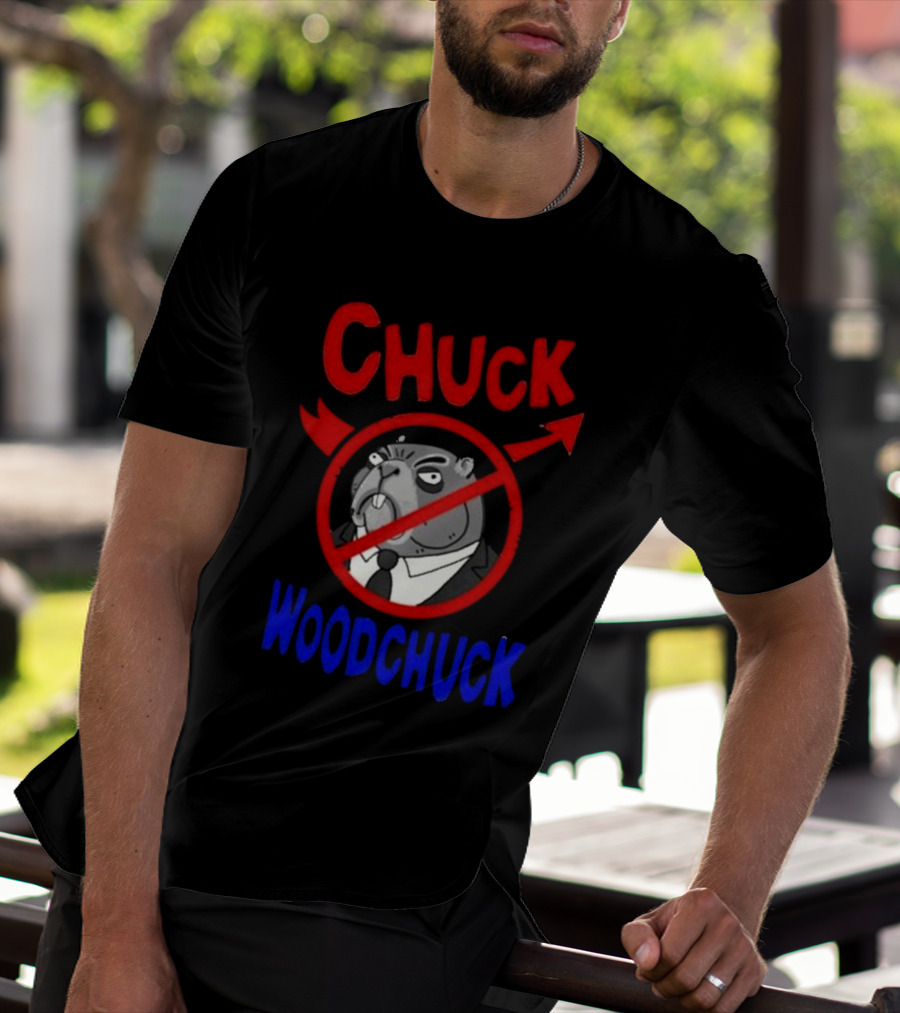 Chuck Woodchuck Bojack Horseman Stop Sign Iconic Fan Reference T-Shirt