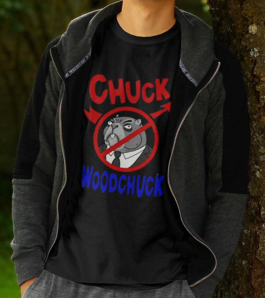 Chuck Woodchuck Bojack Horseman Stop Sign Iconic Fan Reference T-Shirt