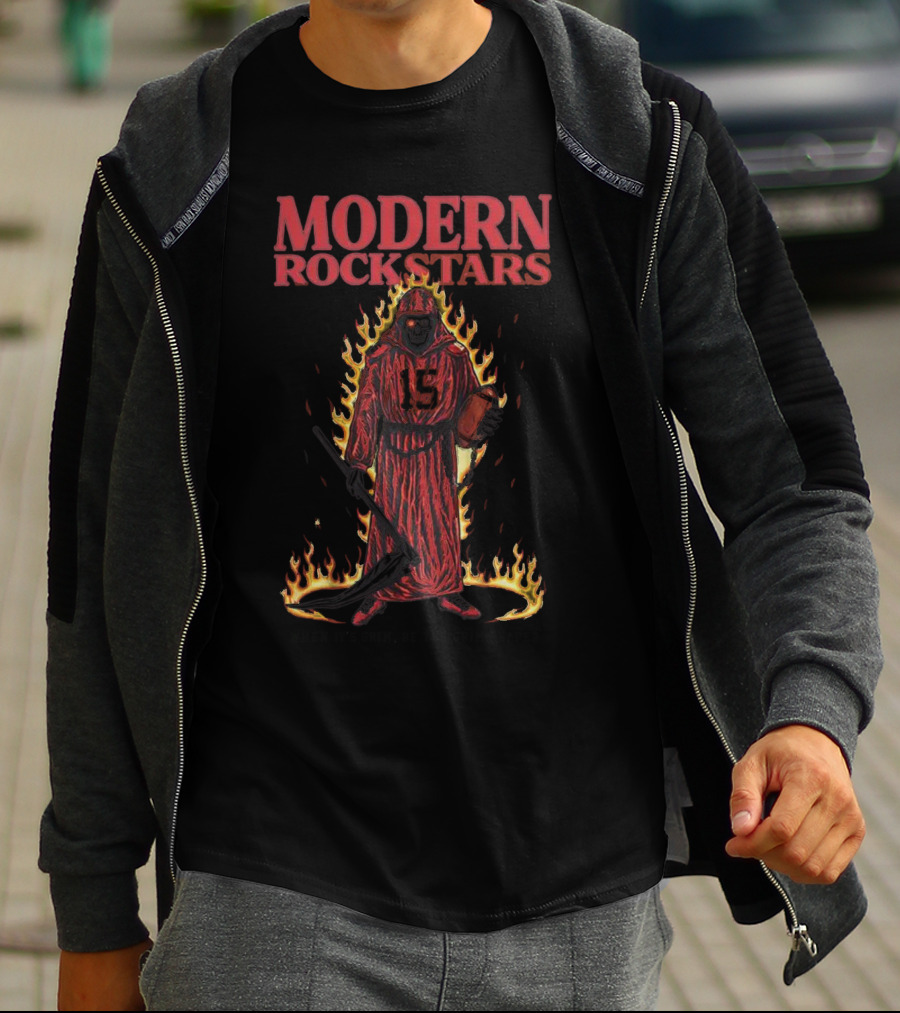Modern Rockstars When It's Grim Be The Grim Reaper Patrick Mahomes T-Shirt