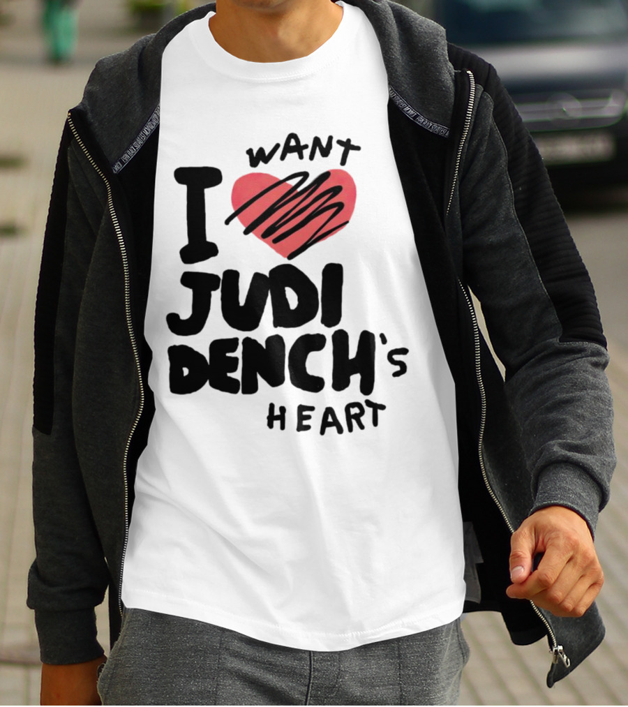 I Love Judi Dench's Heart T-Shirt