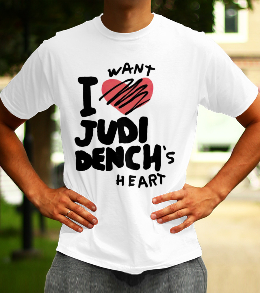 I Love Judi Dench's Heart T-Shirt