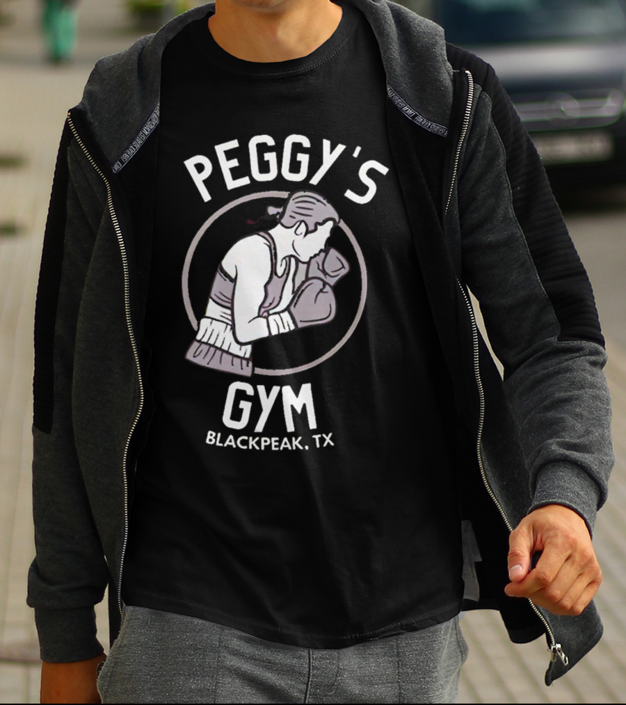 Peggy's Gym Blackpeak TX Boxing Fighter T-Shirt