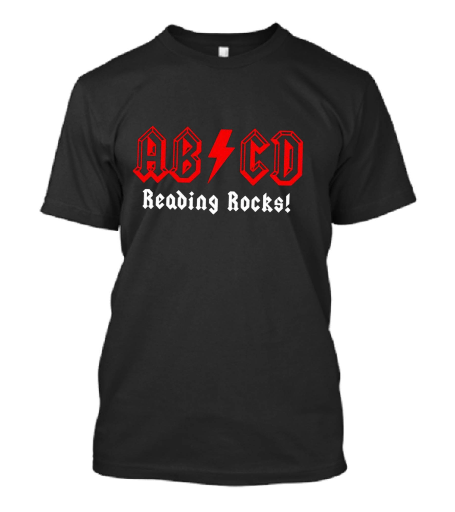 Ab Cd Reading Rocks T-Shirt