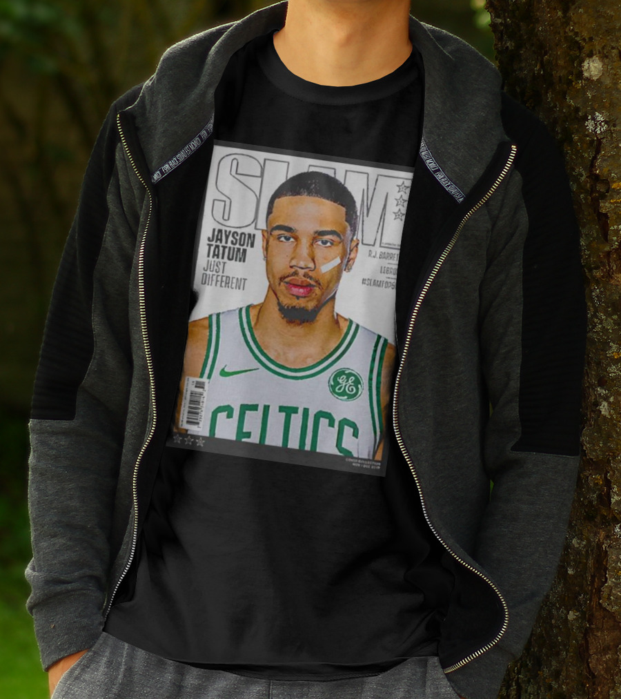 Slam Jayson Tatum Just Different Celtics Cover NBA Basketball Star T-Shirt