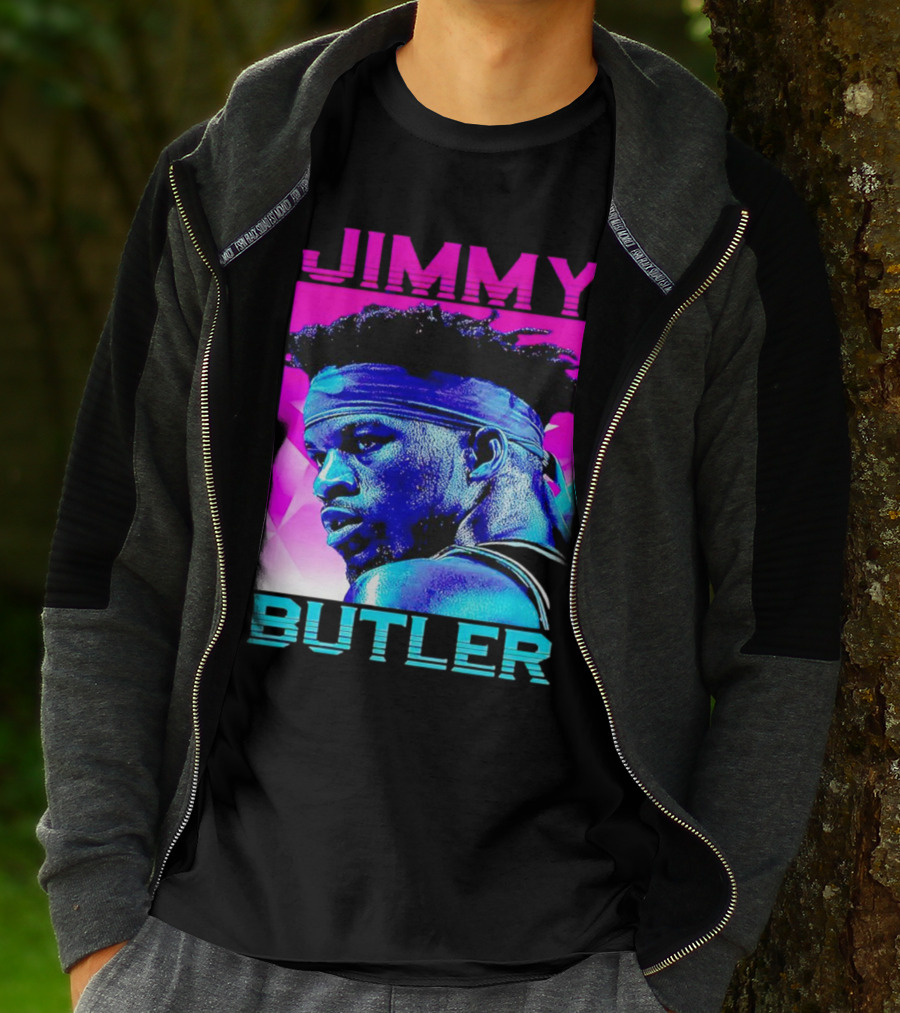 Jimmy Butler Retro Neon T-Shirt