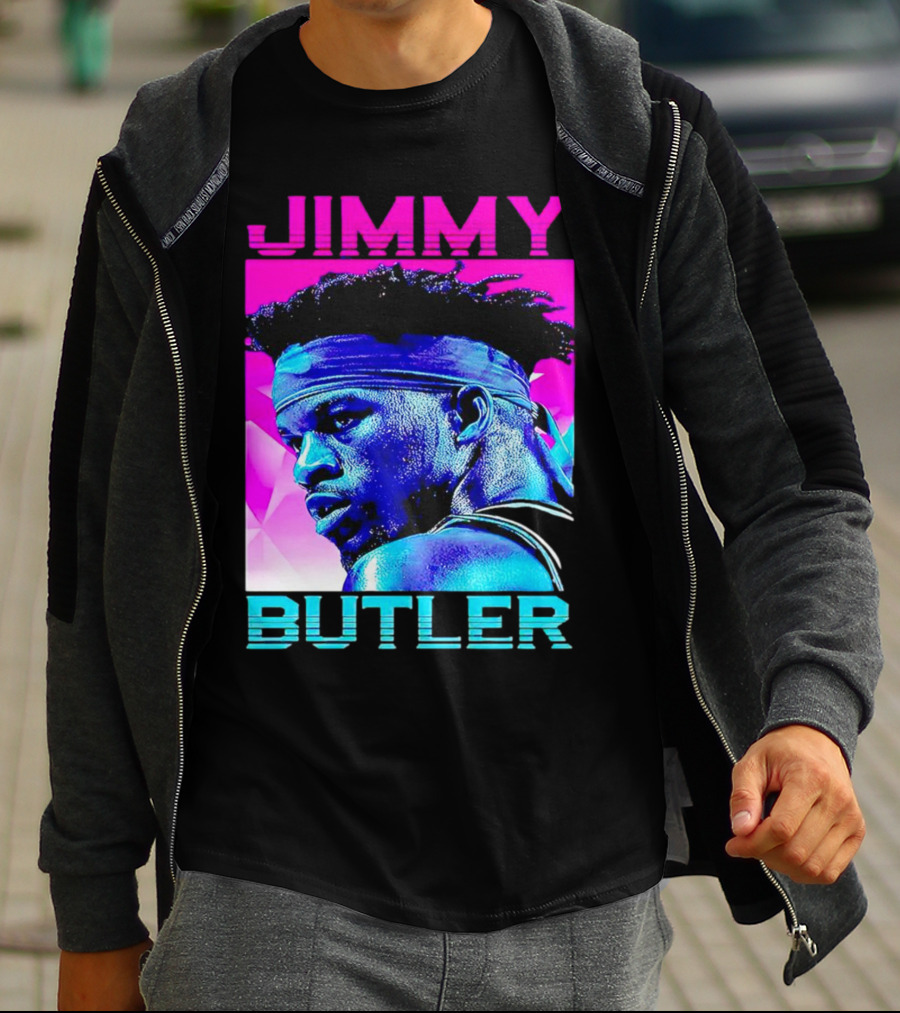 Jimmy Butler Retro Neon T-Shirt