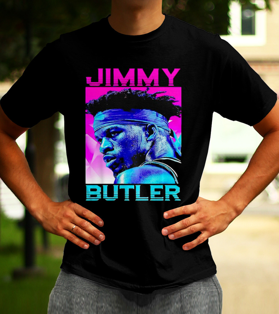 Jimmy Butler Retro Neon T-Shirt
