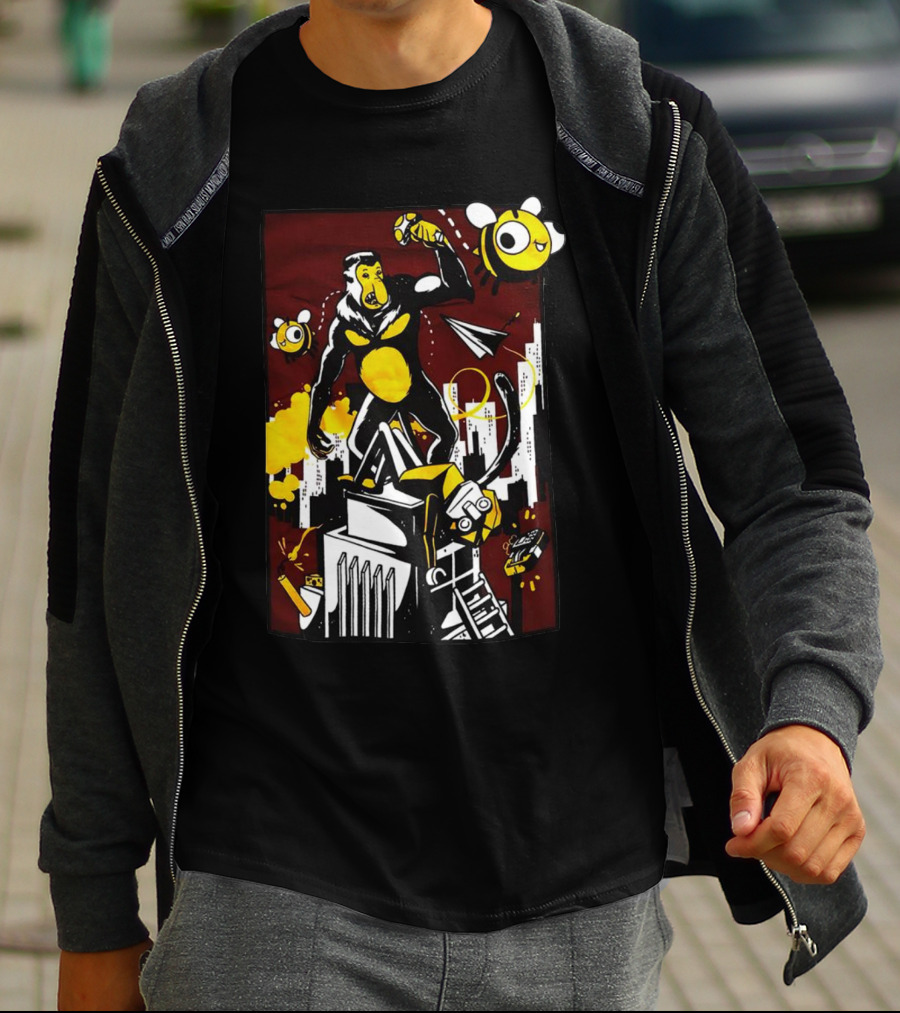 Proboscis Monke Duncan Osie King Kong Bee City Adventure T-Shirt