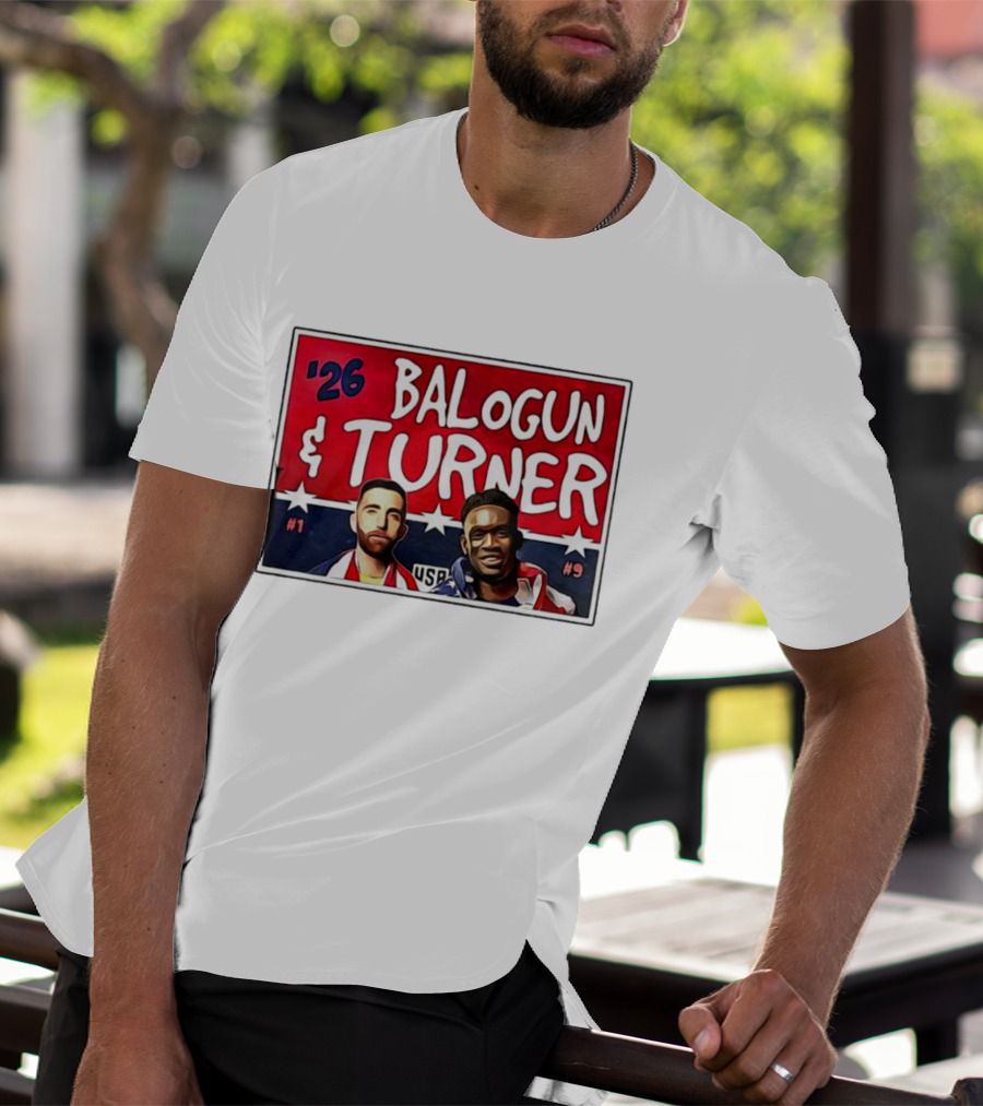 '26 Balogun Turner USA #1 #9 T-Shirt
