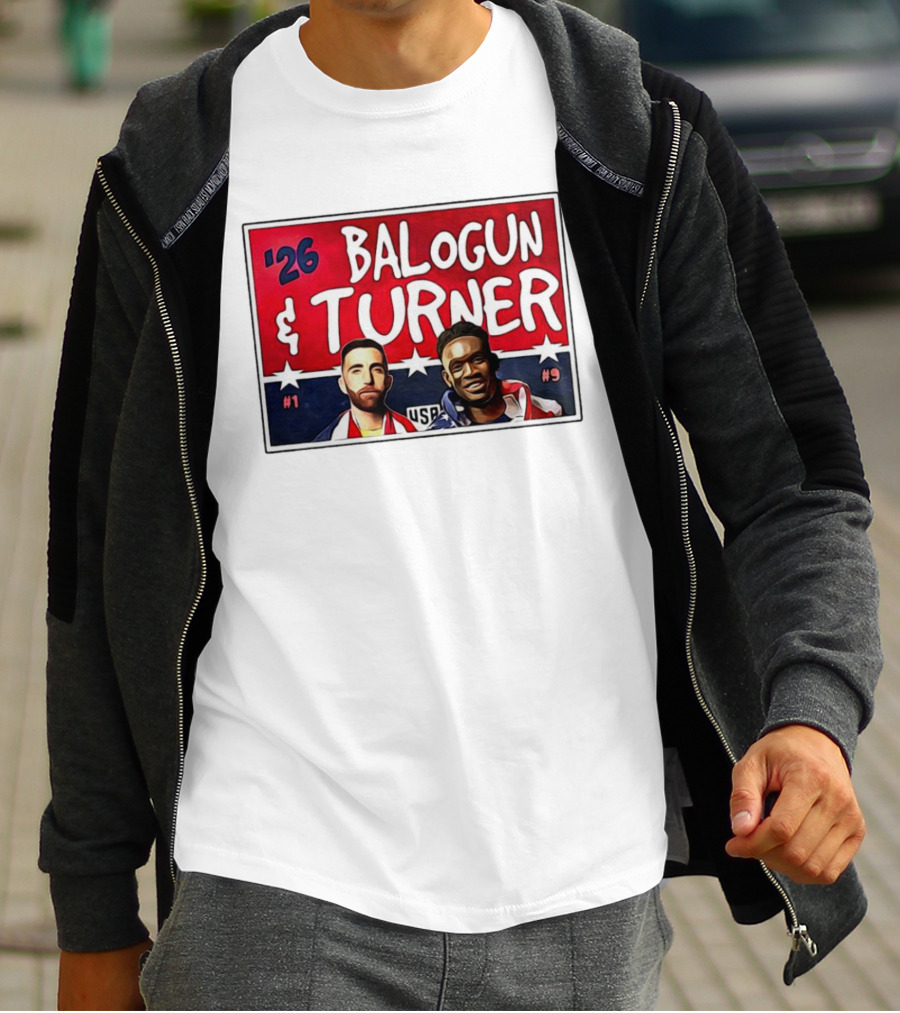 '26 Balogun Turner USA #1 #9 T-Shirt