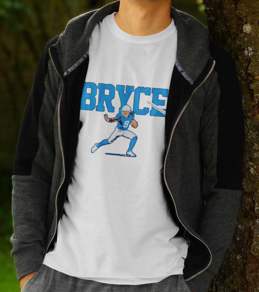 Bryce Young Pose Carolina Panthers Football T-Shirt