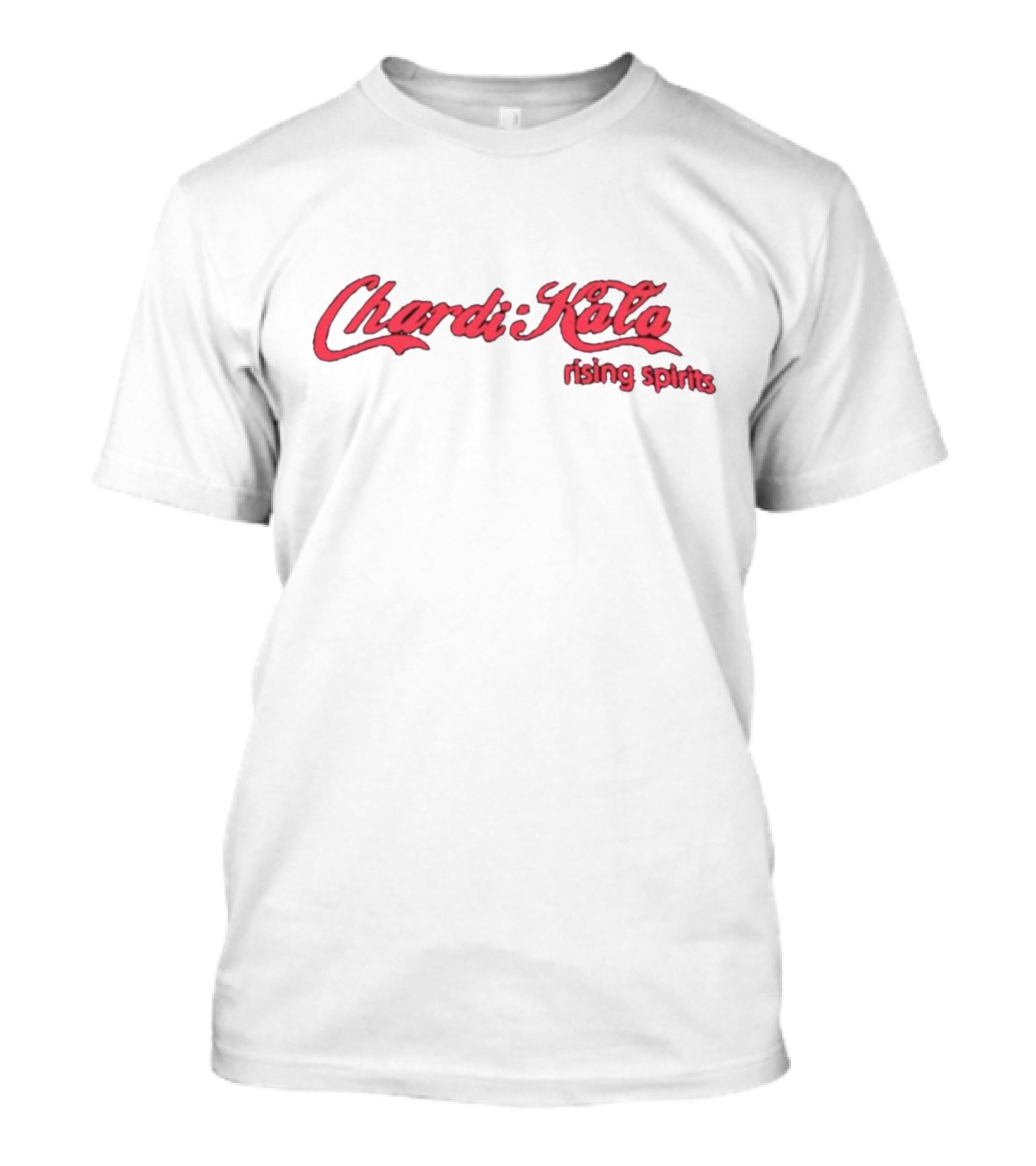 Chardi Kala Rising Spirits Text T-Shirt