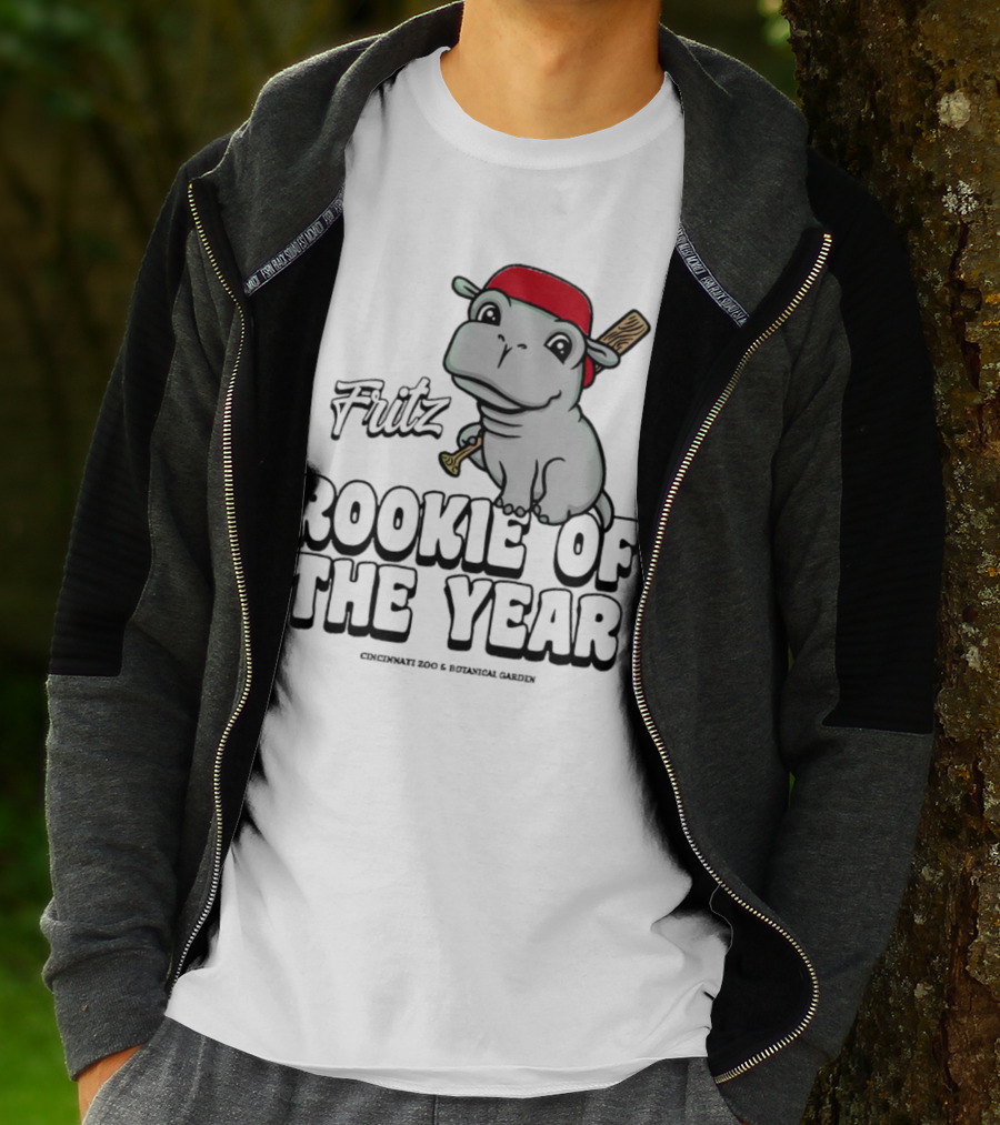 Fritz Rookie Of The Year Cincinnati Zoo Botanical Garden T-Shirt