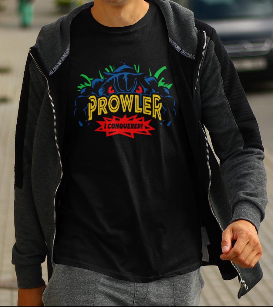 Prowler I Conquered Worlds Of Fun Theme Park Adventure T-Shirt