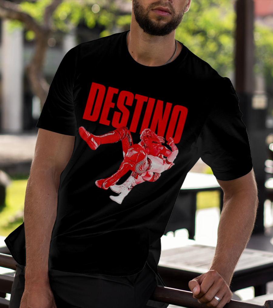 DESTINO Tetsuya Naito Wrestling Finishing Move T-Shirt