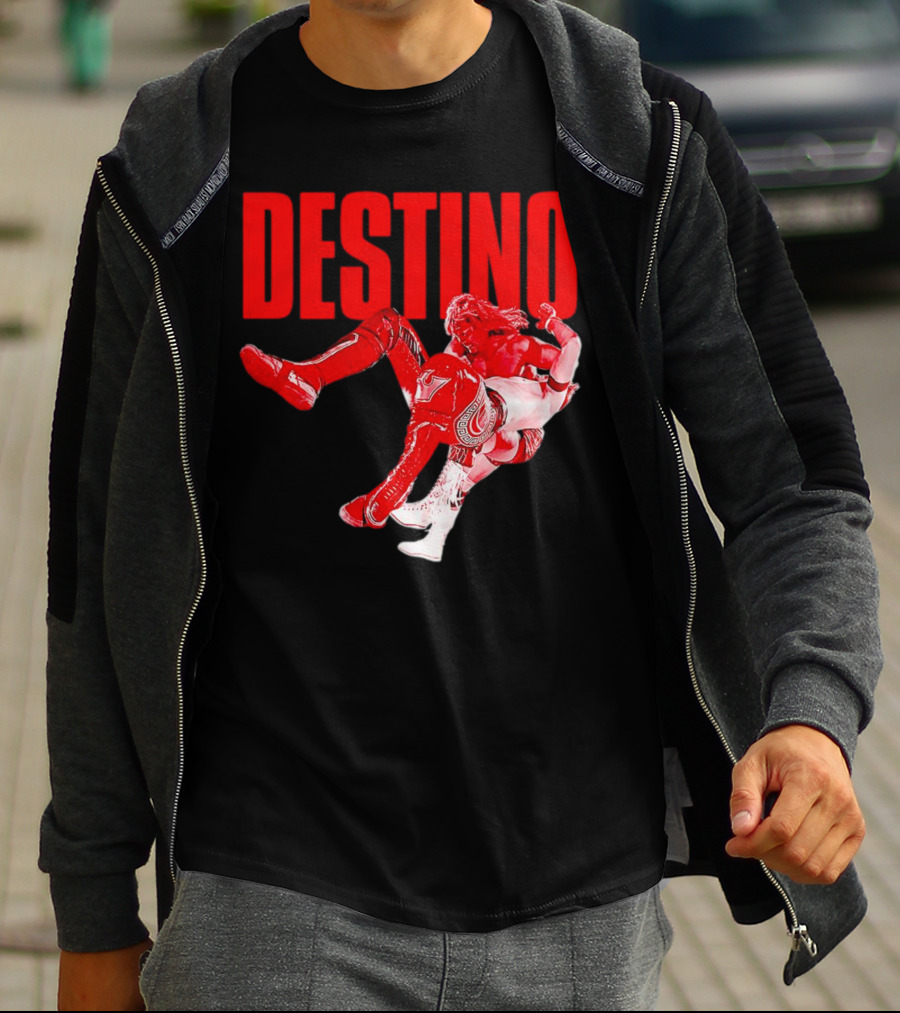 DESTINO Tetsuya Naito Wrestling Finishing Move T-Shirt