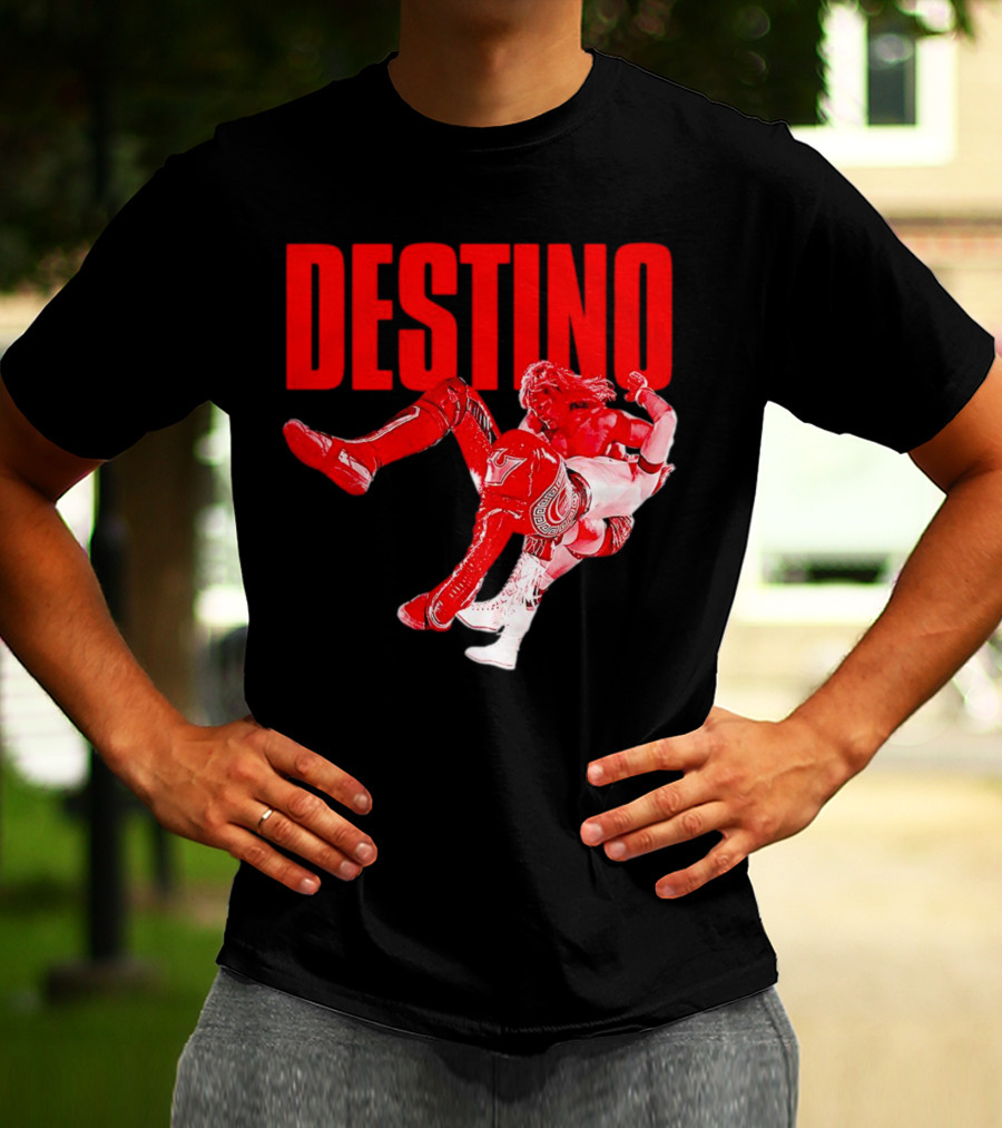 DESTINO Tetsuya Naito Wrestling Finishing Move T-Shirt