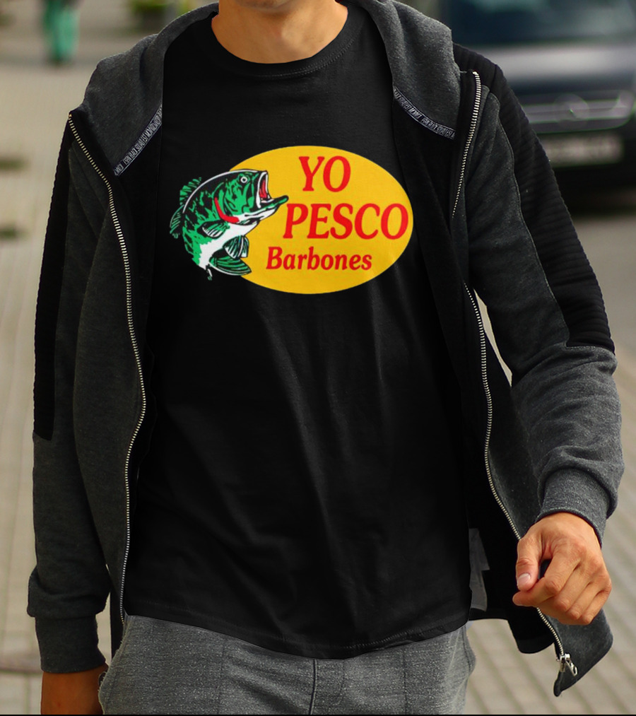 YO PESCO Barbones Big Fish T-Shirt