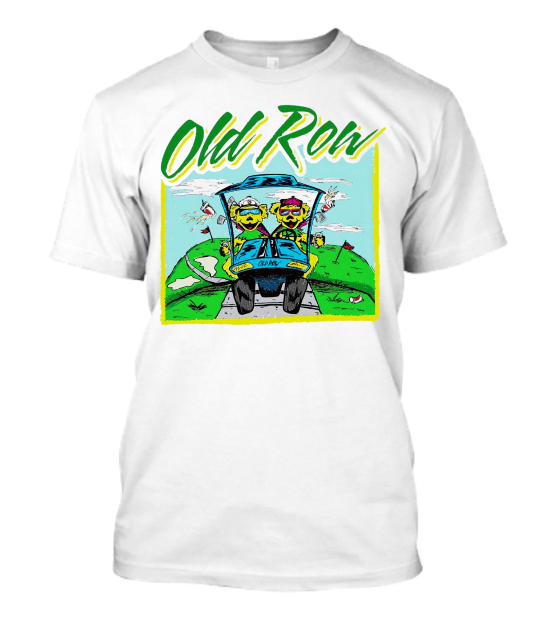 Old Row Golf Cart Adventure T-Shirt