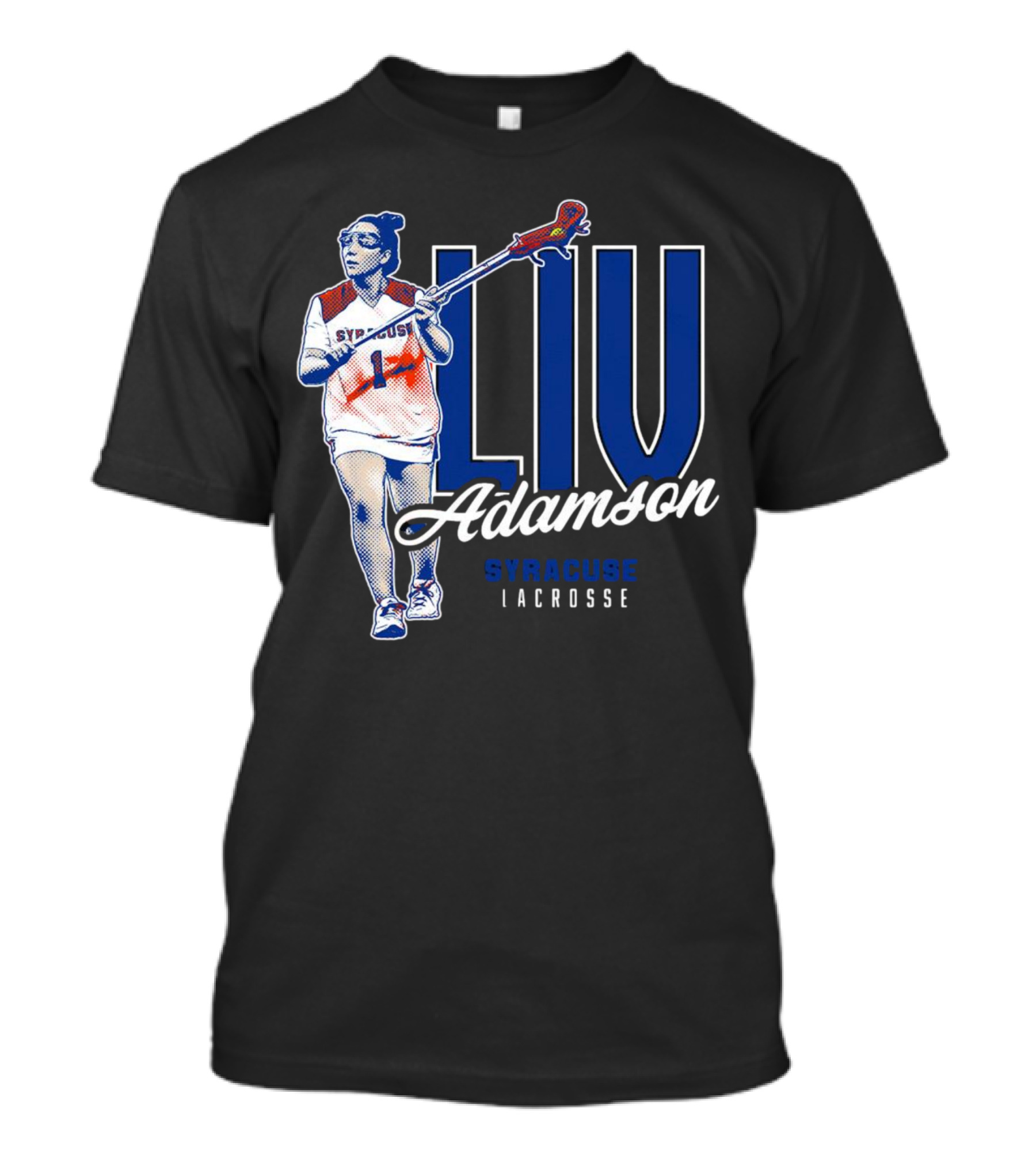 LIV Adamson 1 Syracuse Lacrosse T-Shirt