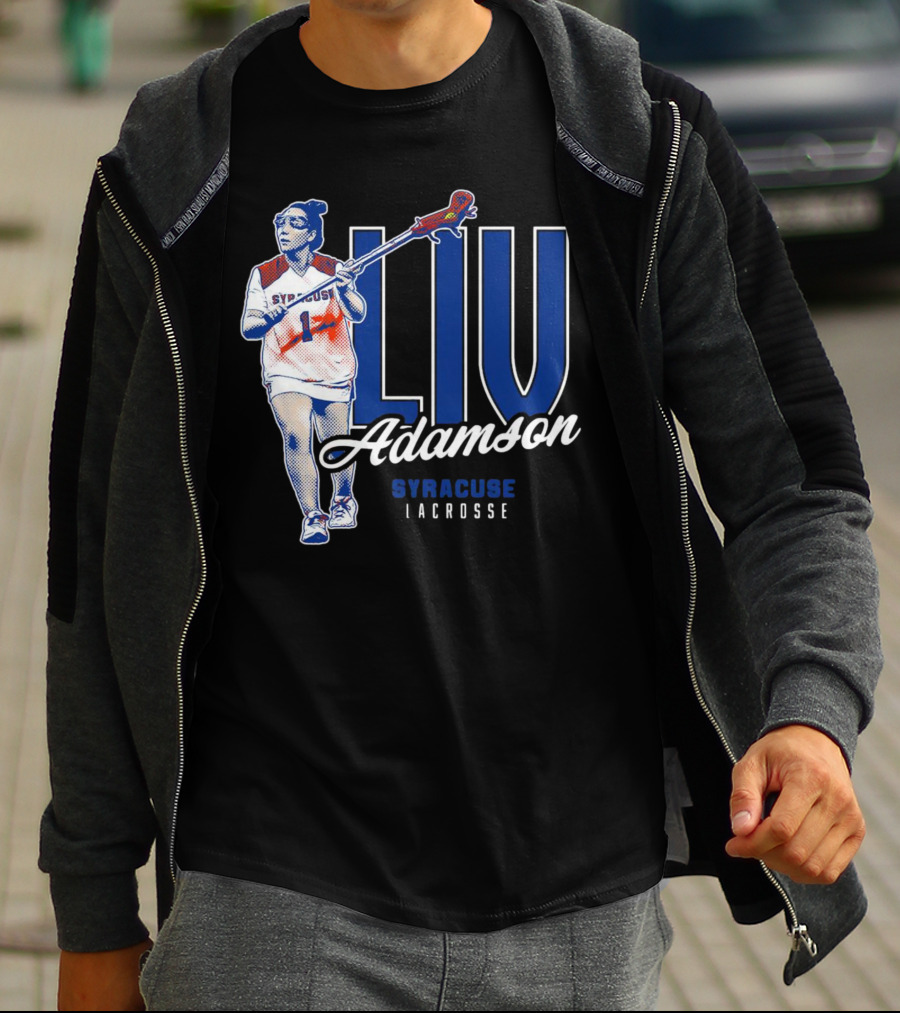 LIV Adamson 1 Syracuse Lacrosse T-Shirt