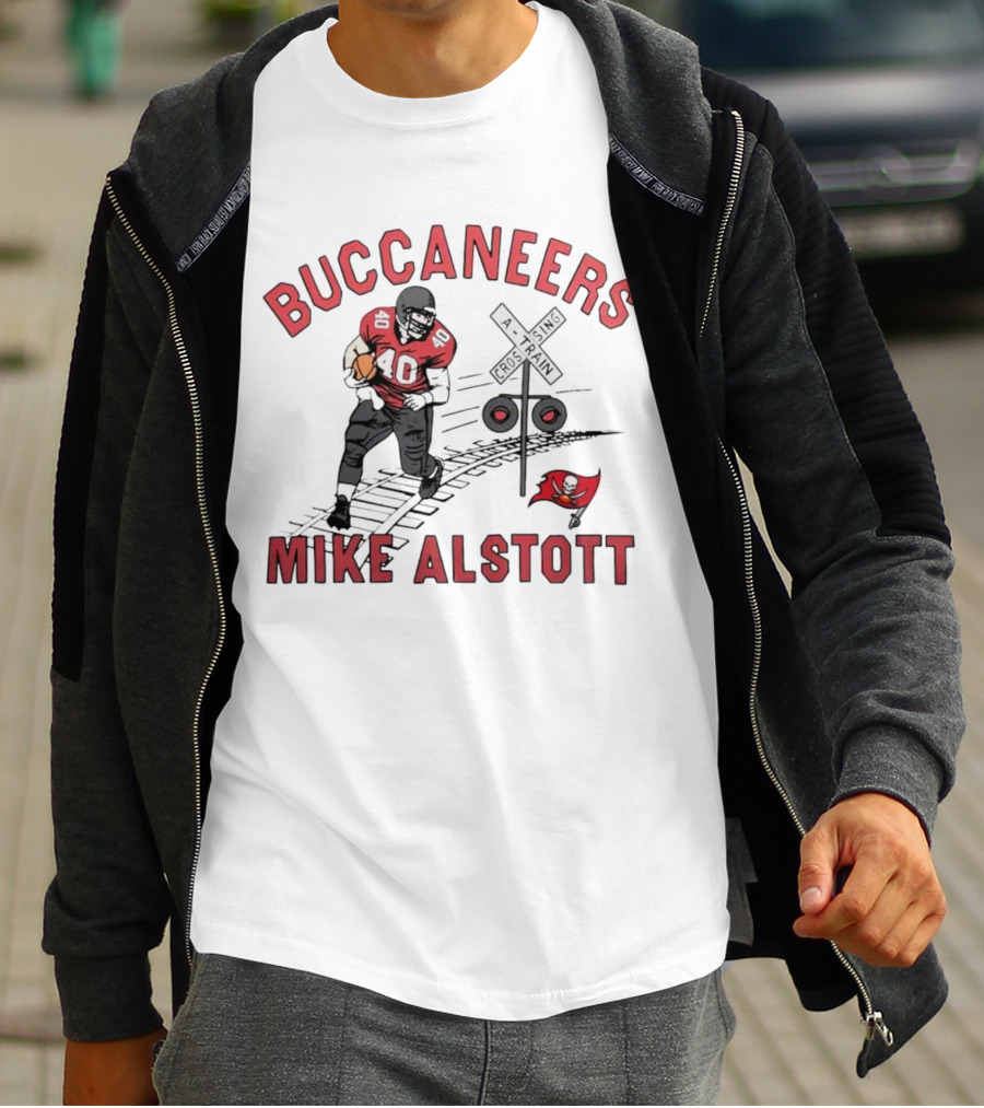 BUCCANEERS MIKE ALSTOTT A-TRAIN CROSSING T-Shirt