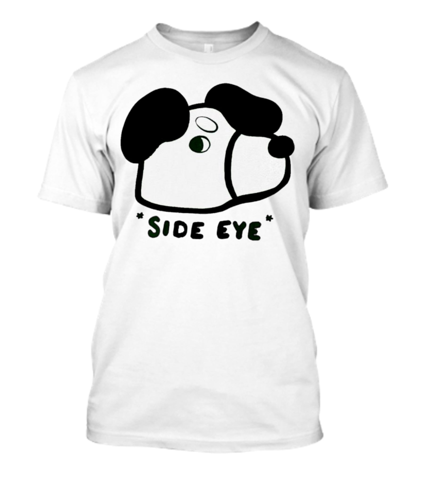Side Eye Dog Face T-Shirt