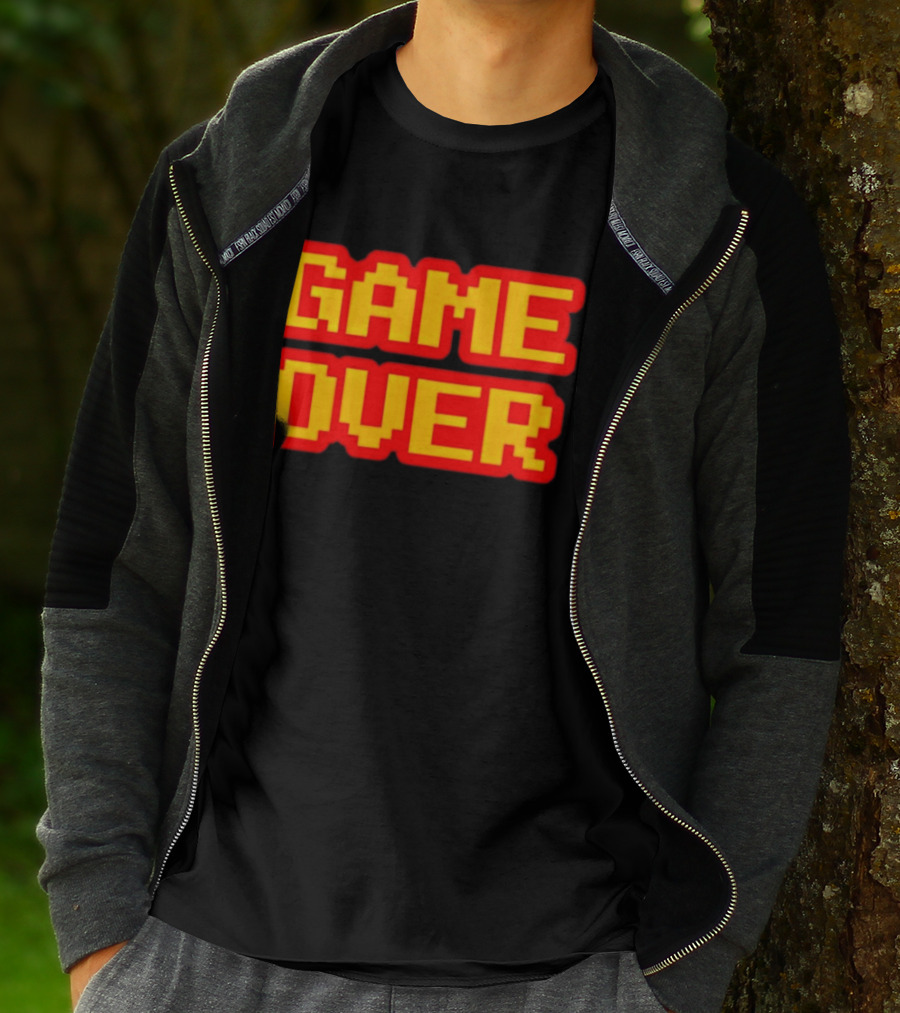 Keith Gill Game Over Retro Pixelated T-Shirt