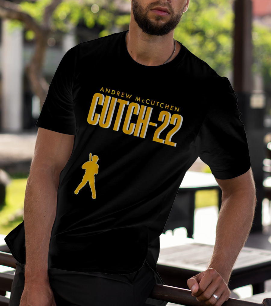 ANDREW MCCUTCHEN CUTCH-22 PITTSBURGH PIRATES T-Shirt