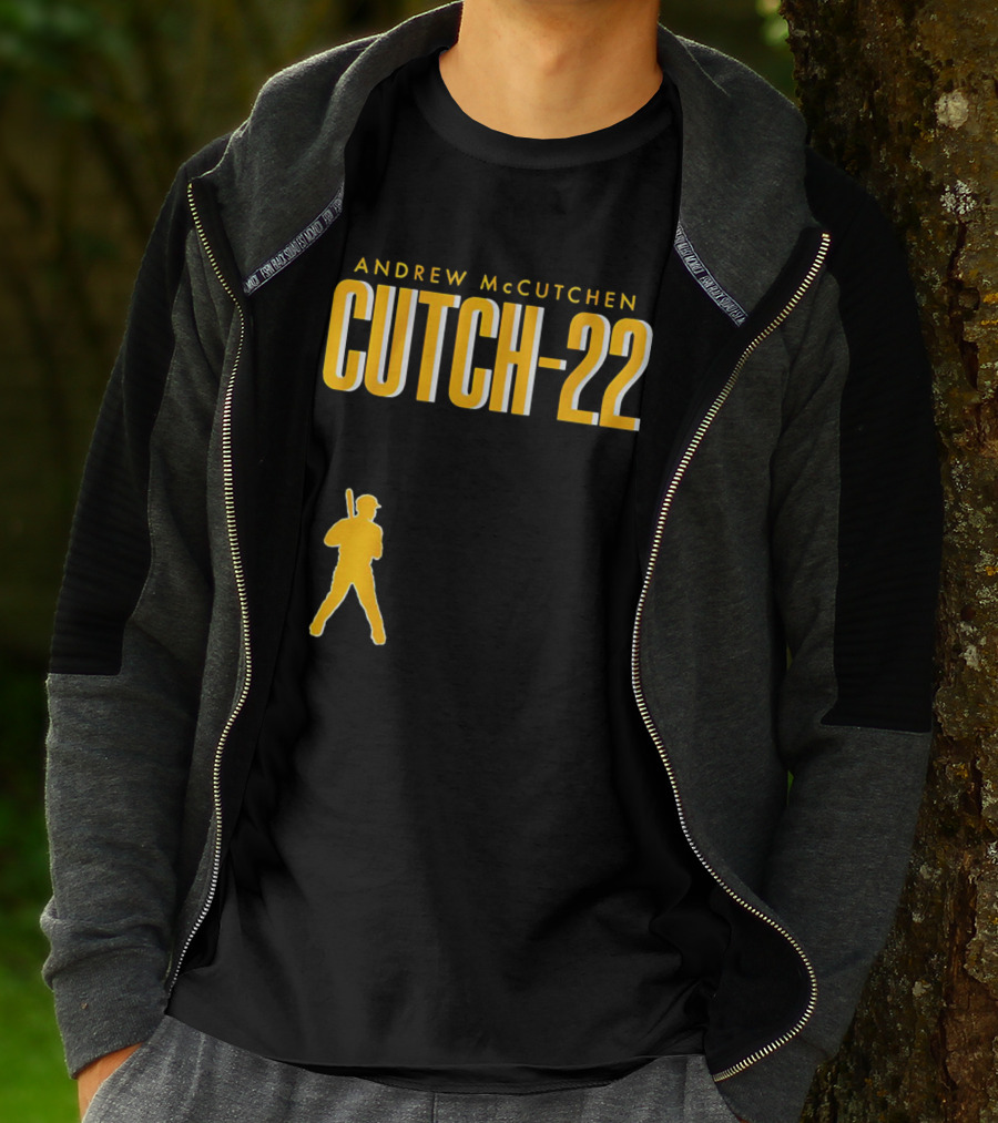 ANDREW MCCUTCHEN CUTCH-22 PITTSBURGH PIRATES T-Shirt