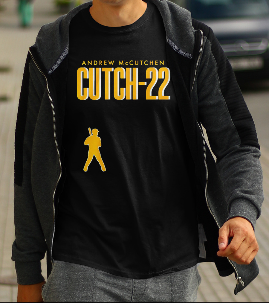 ANDREW MCCUTCHEN CUTCH-22 PITTSBURGH PIRATES T-Shirt