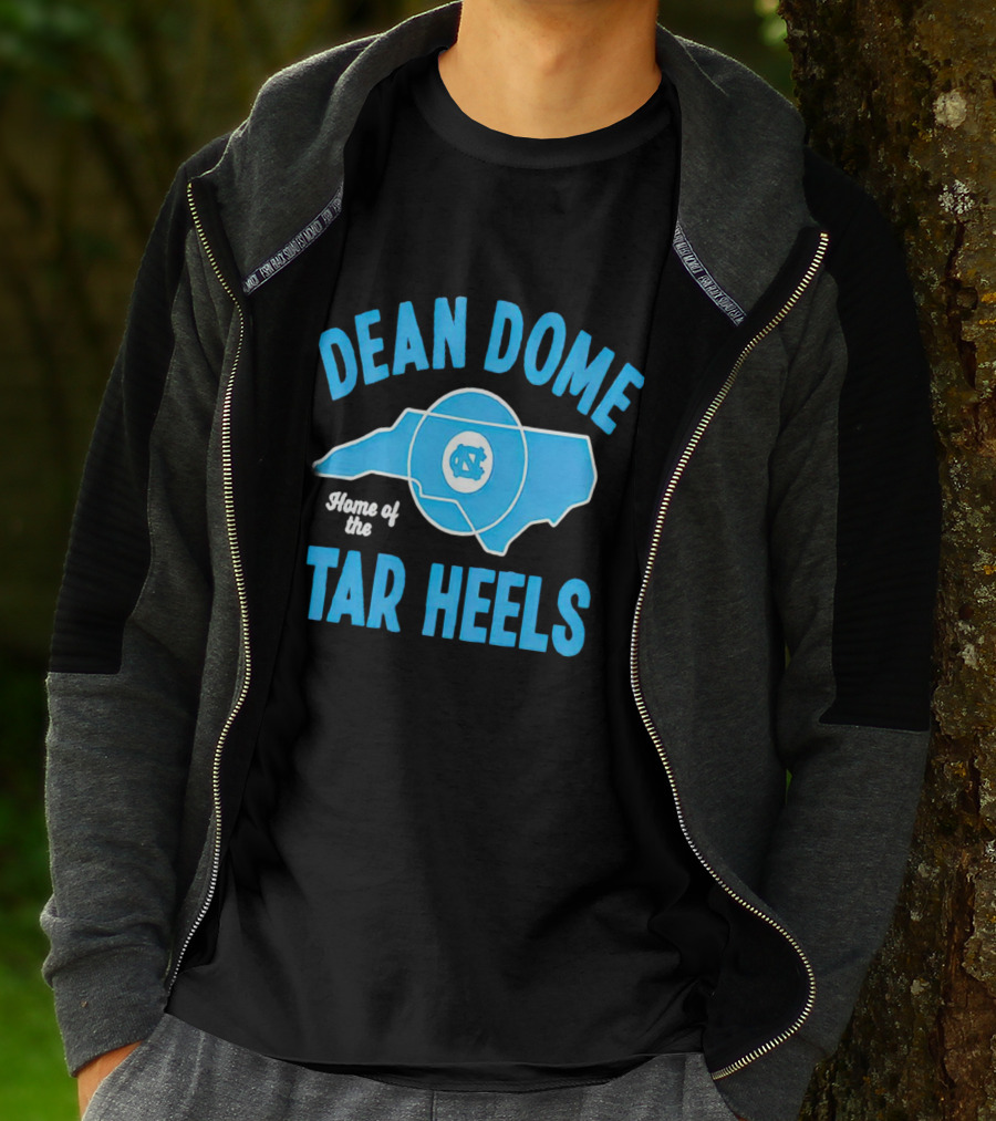 Dean Dome Home Of The Tar Heels North Carolina Tar Heels T-Shirt