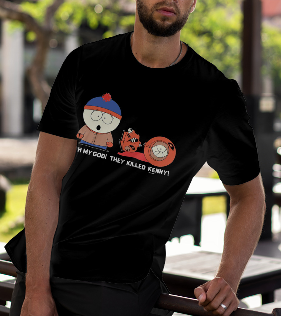 Oh My God They Killed Kenny South Park Classic Scene T-Shirt