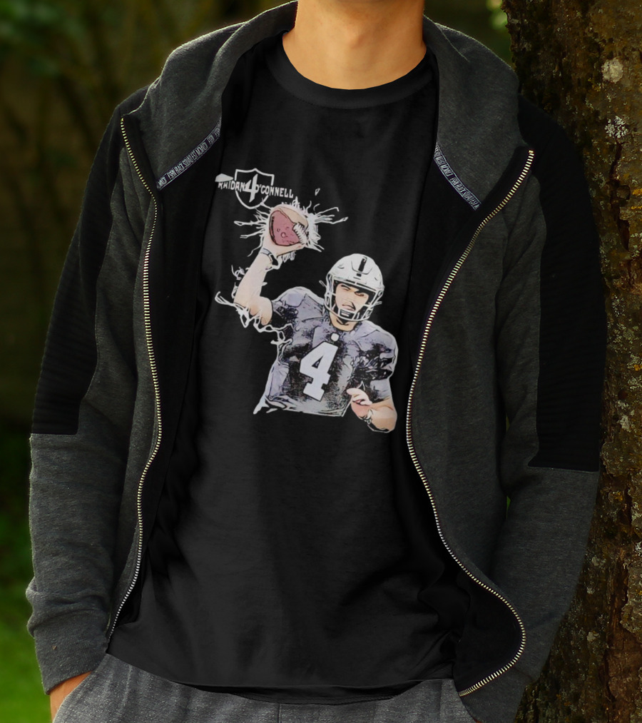 Aidan O’connell Las Vegas Raiders Football Quarterback T-Shirt