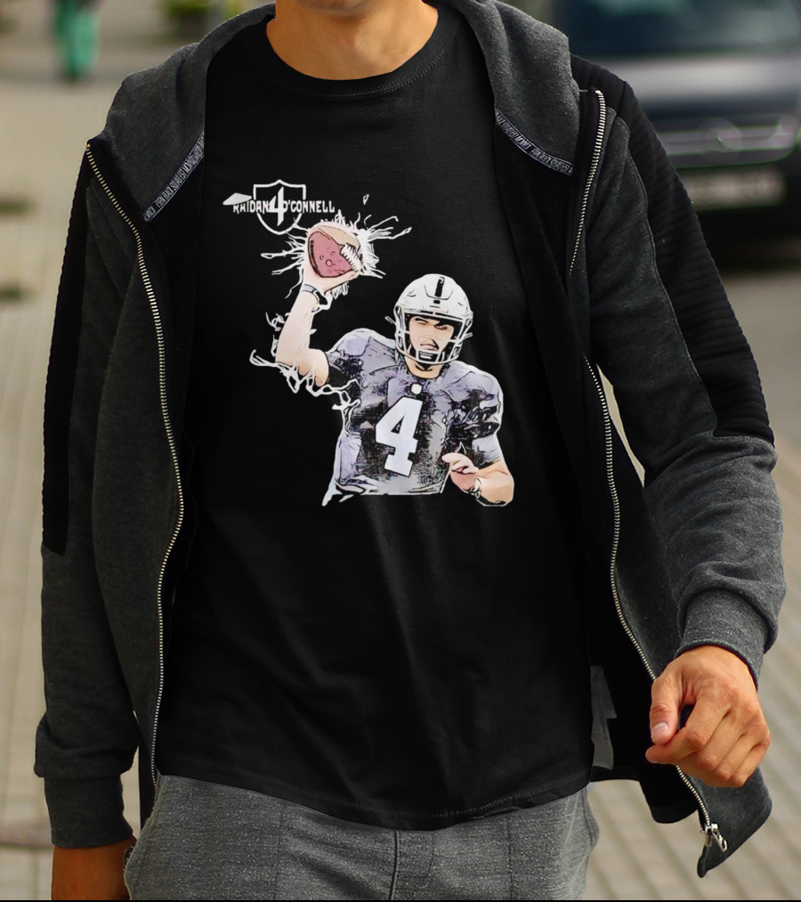 Aidan O’connell Las Vegas Raiders Football Quarterback T-Shirt